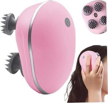 Wireless Electric Head & Scalp Massager – Waterproof with Soft Silicone Nodes 2