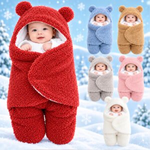 Baby Winter Sleeping Bag & Hooded Wrapper – বেবি উইন্টার স্লিপিং ব্যাগ